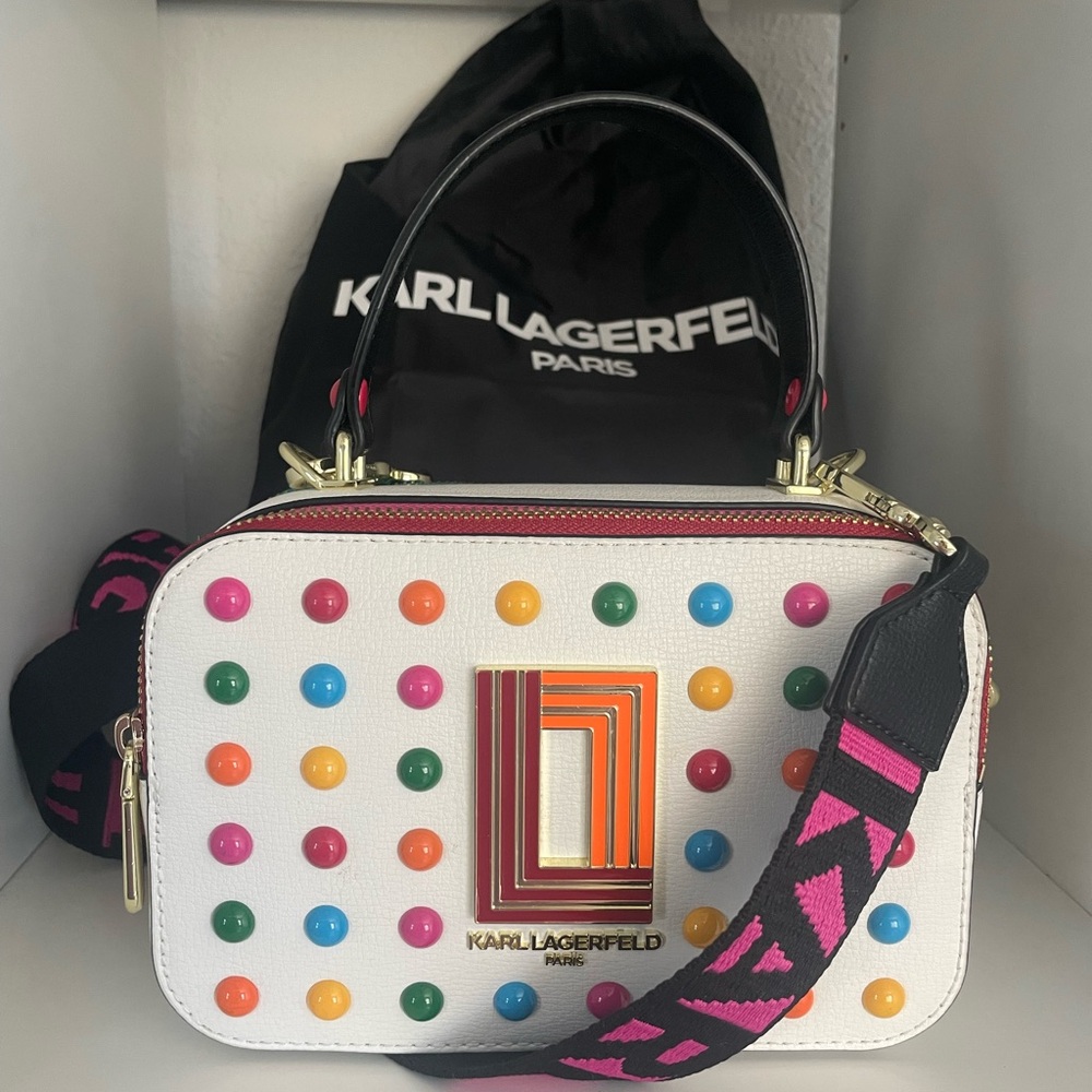 Karl Lagerfeld camera bag